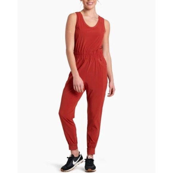NWOT Kühl Scarlet Vantage Jumpsuit Romper One Piece Women's Small - Picture 1 of 14